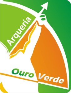 logo arqueria ouro verde